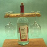 Pallet Wood Wine Glass Caddy - Natural